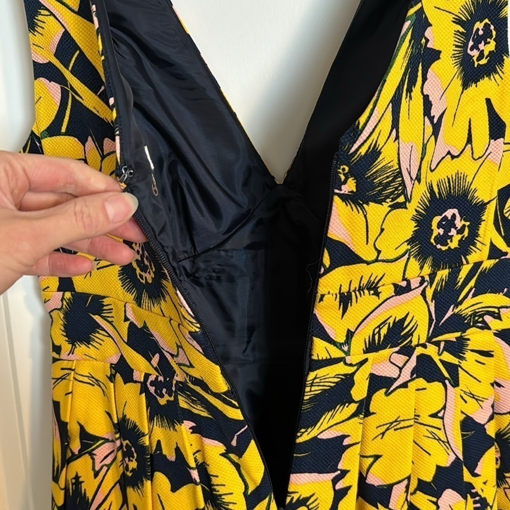 J.CREW Sunflower mini dress - Picture 6 of 6